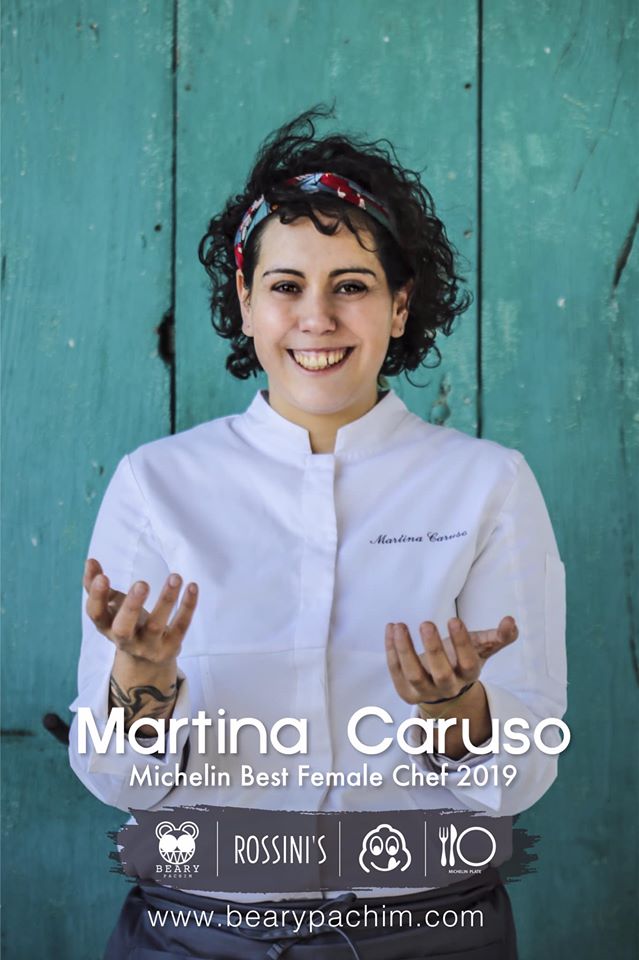 เชฟมาร์ติน่า คารุโซ Martina Caruso เชฟมิชลินหญิงแห่งปี 2019 Michelin Best Female Chef 2019